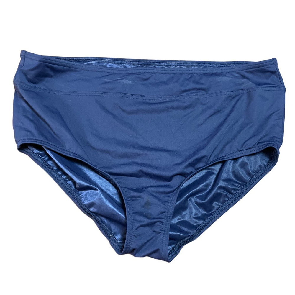 Lands End Navy Swim Bottoms Sz 16